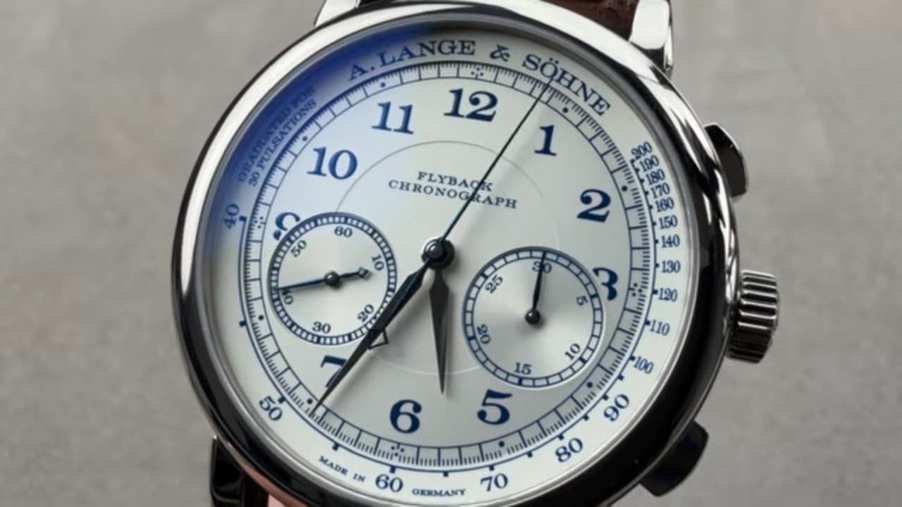 A. Lange & Sohne 1815 Flyback Chronograph Boutique Edition 414.026 Watch Review