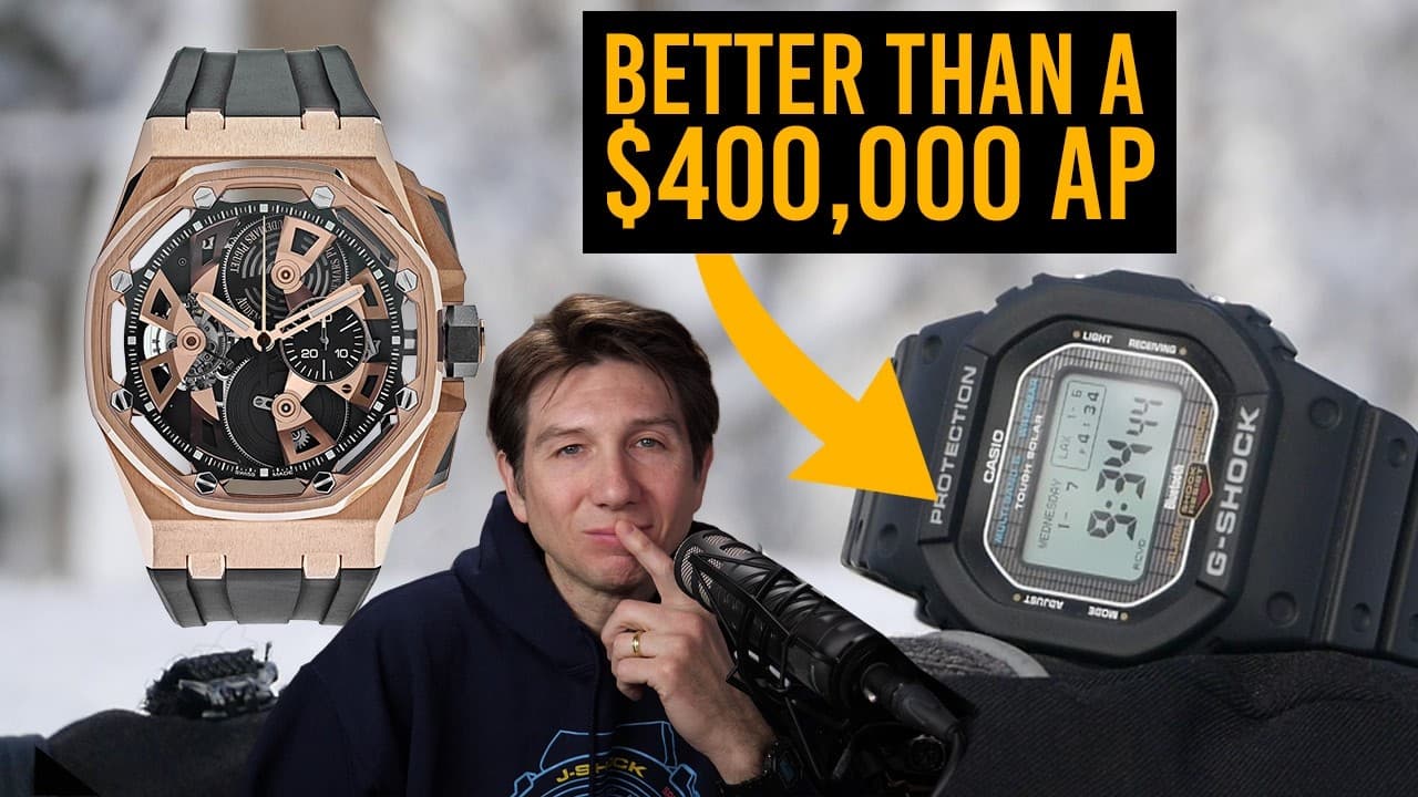 Putting this $200 G-Shock Against the Best Watches in the World