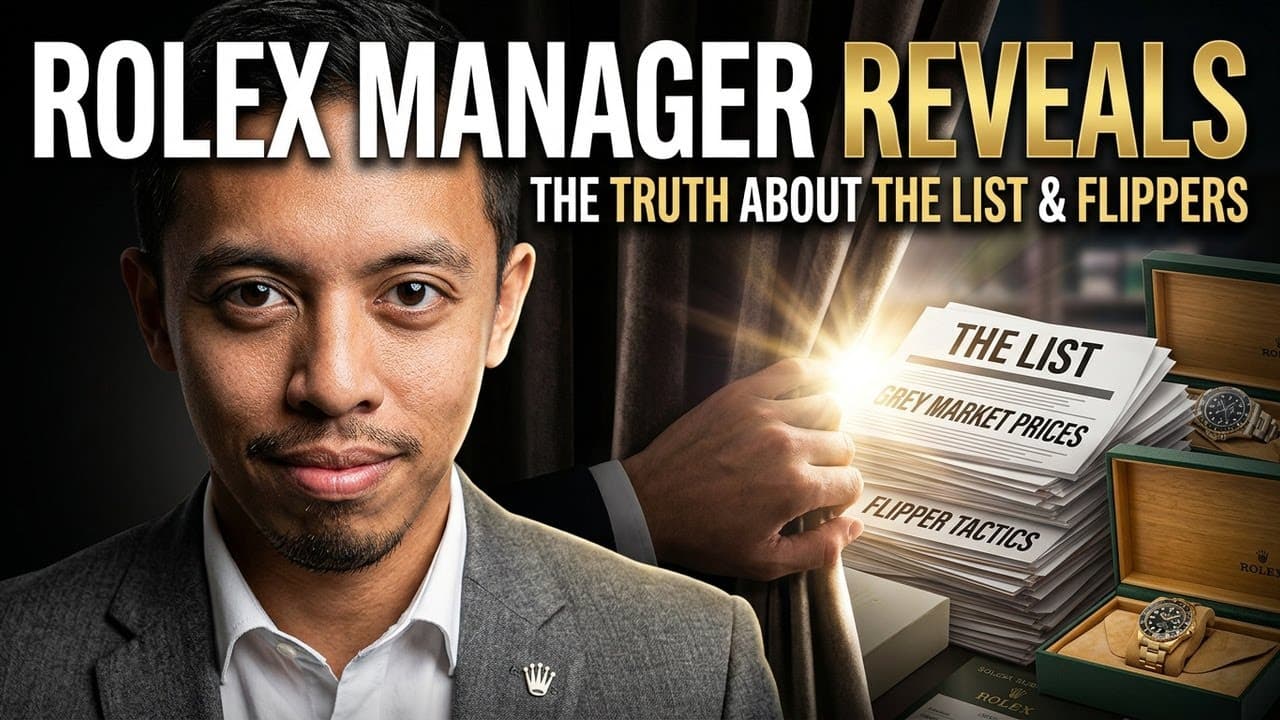 Former Rolex Manager Reveals How The List, The Grey Market & The Flippers Actually Work