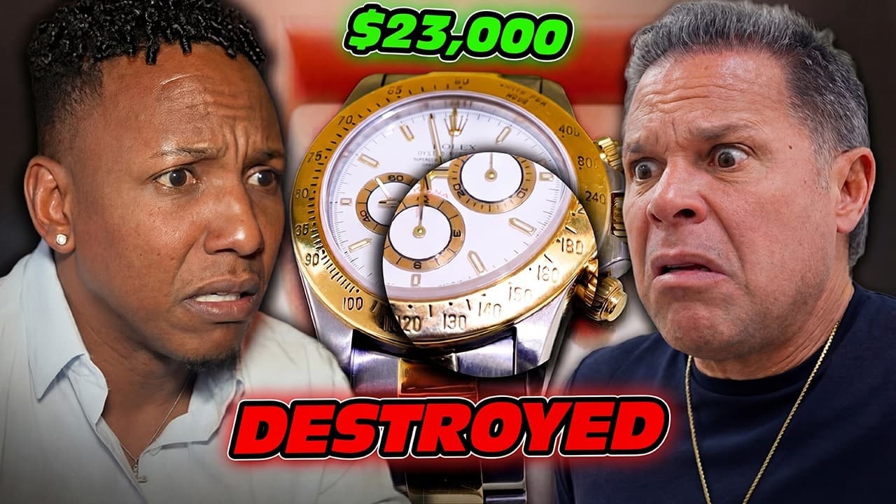 This Destroyed Rolex Sold for $23,000 at a Miami Jewelry Store.