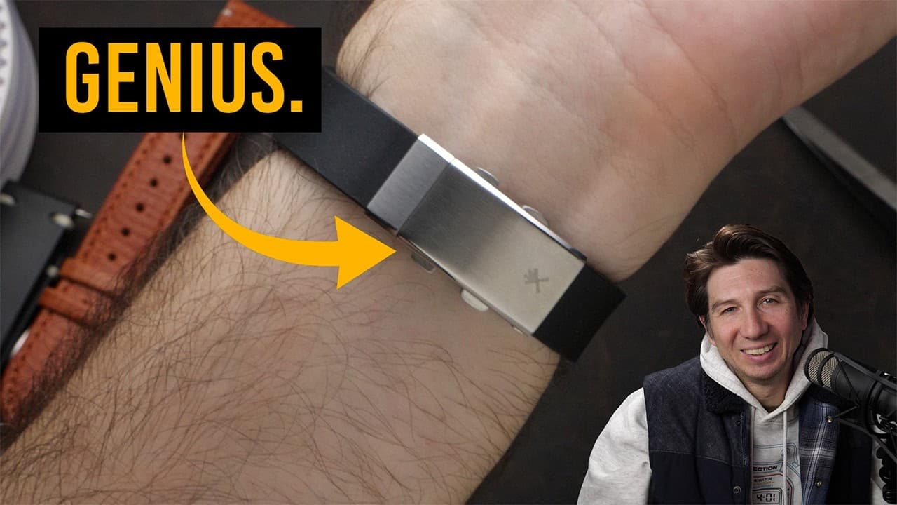 This Rubber Watch Strap System Is Brilliant | Strap Mill Canada Review