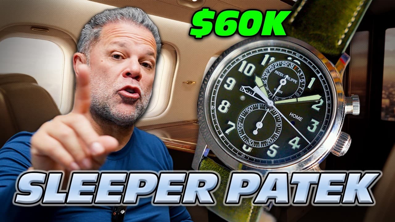 This Is NOT Your Typical Patek Philippe… (Sleeper Piece) ✈️