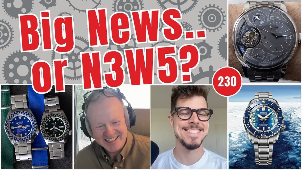 Tourbillon Truths, Seiko Surprises, and N3W5 "News" | aBlogtoWatch Weekly Podcast