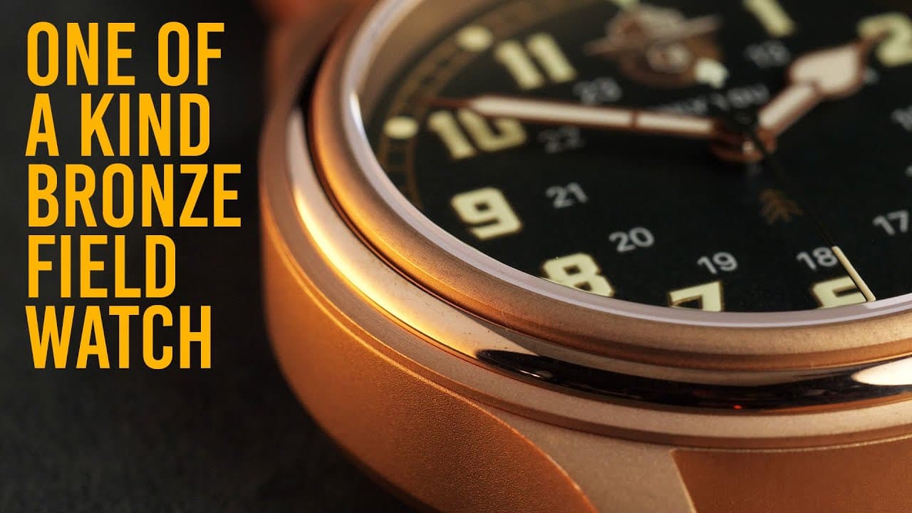 A Bronze Watch That Feels Like Childhood Camping Trips