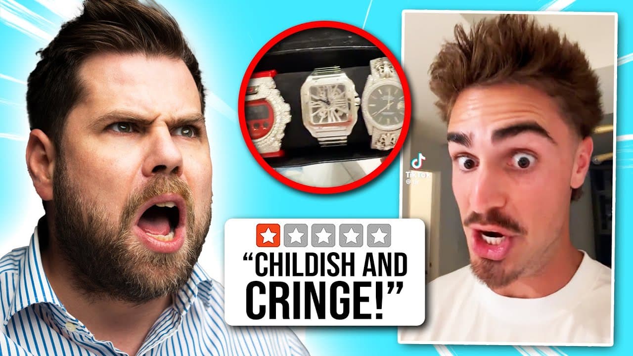 Exposing TJR’s FAKE $2 Million Watch Collection