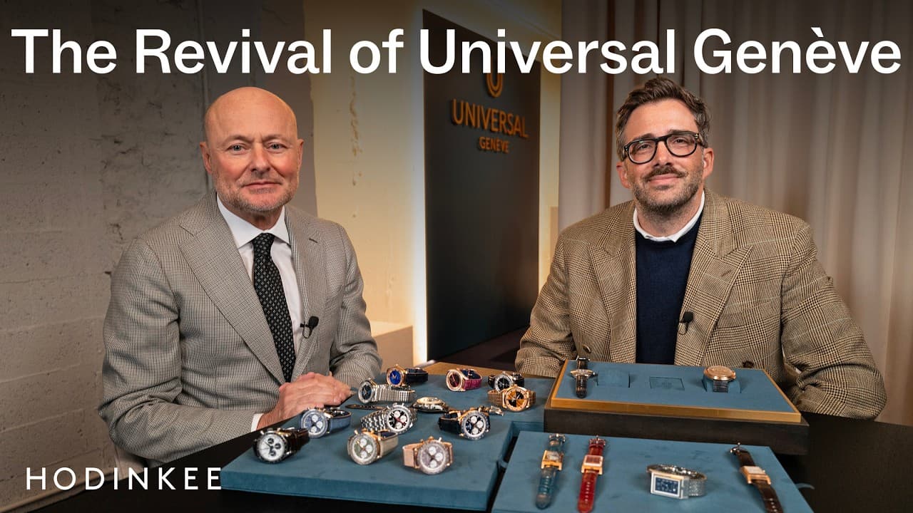 Ben Clymer, Georges Kern Discuss Universal Genève’s Revival At Watches & Wonders