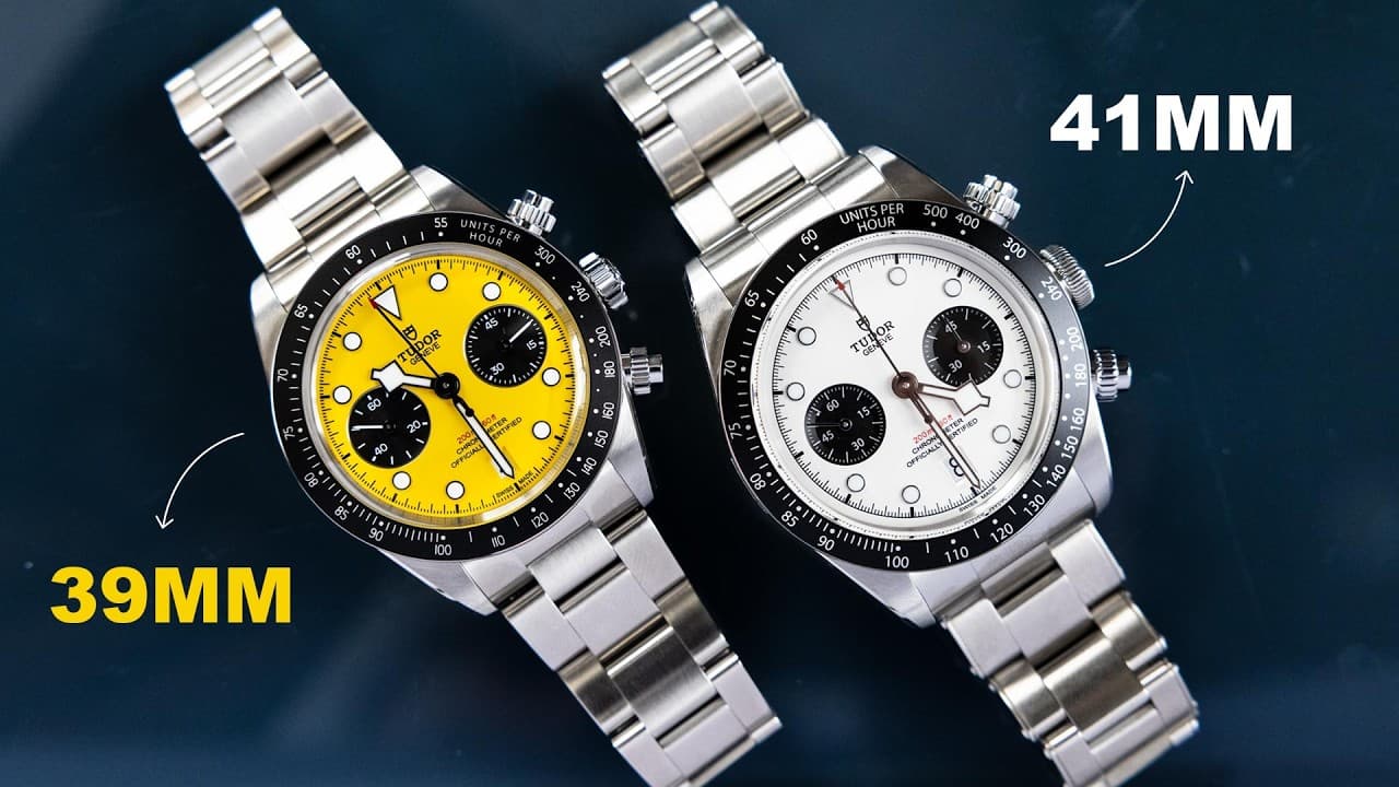 Tudor Black Bay Chrono 39mm VS 41mm - ONE WINNER!