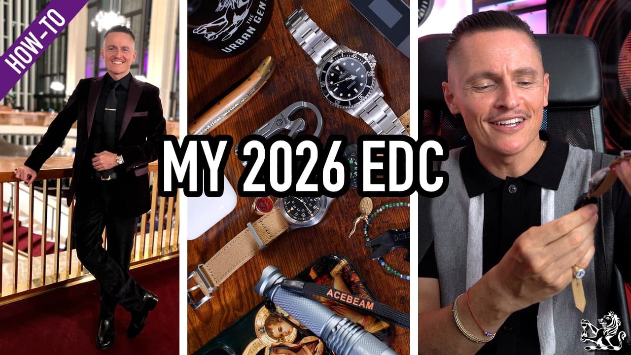 My 2026 EDC Starting at $5: Most Worn Watches, Sunglasses, Knives, Straps, Men's Jewelry Guide +More