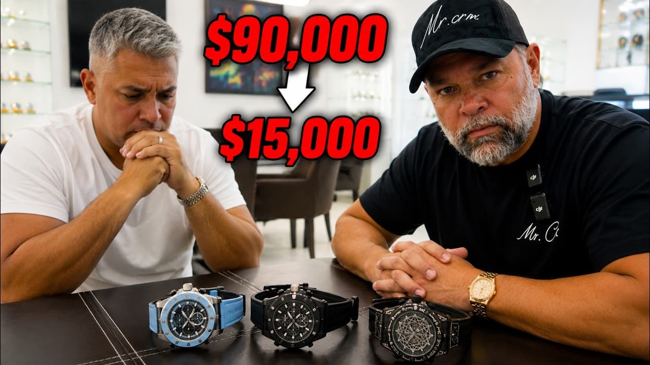 THIS CLIENT MADE A $90,000 HUBLOT MISTAKE