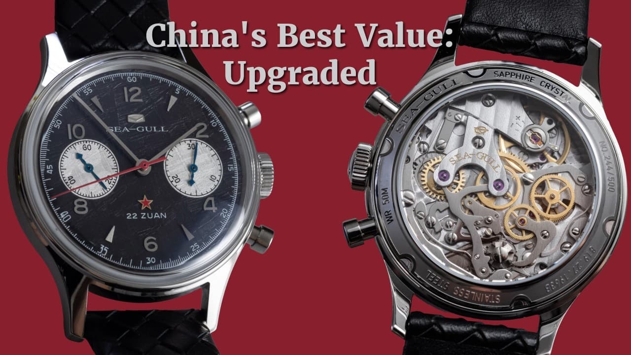 Sea-Gull Upgraded China’s Most Famous Watch: 1963 Top Grade Chronograph Review