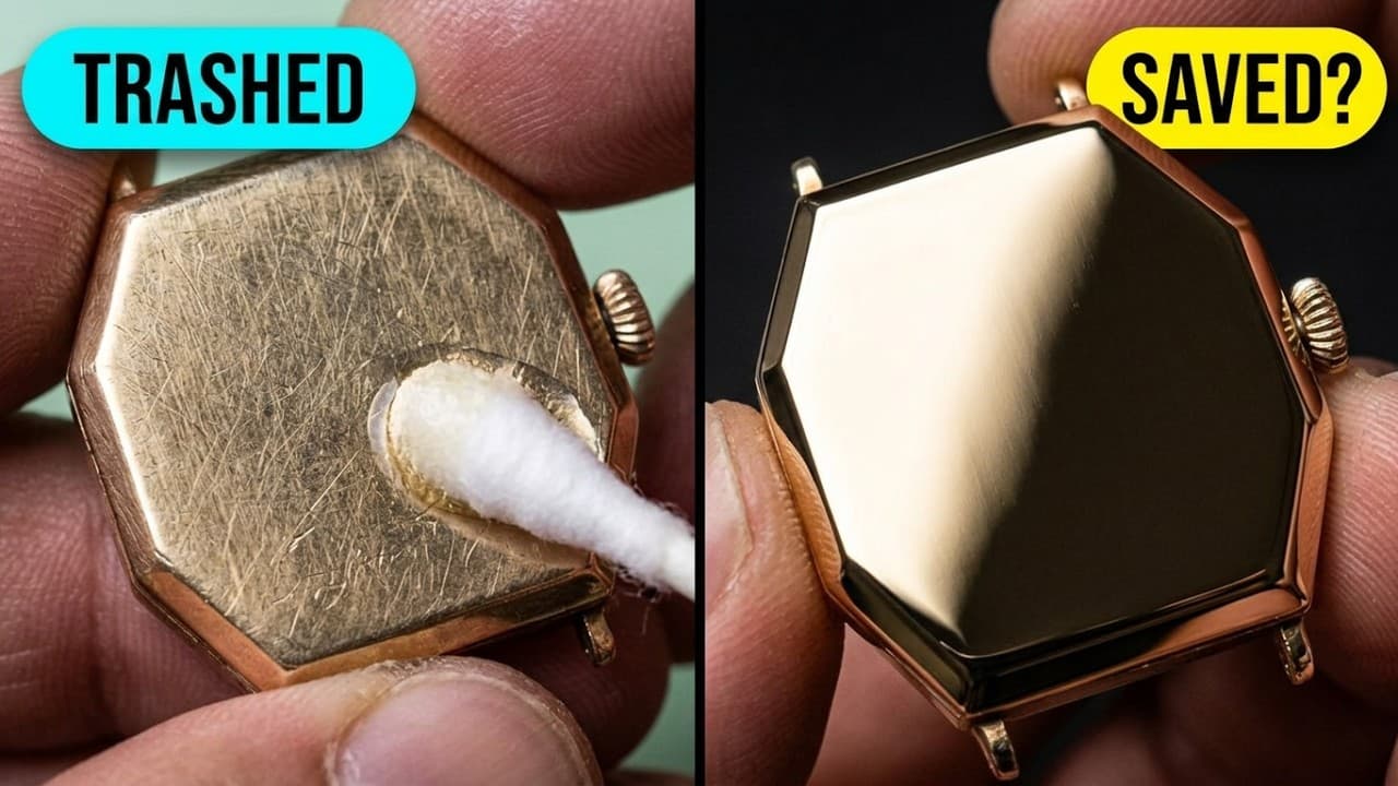 1930s Waltham: Why is there a modern screw?