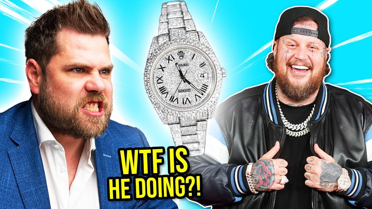 Watch Expert Reacts to Jelly Roll's HORRENDOUS Watch Collection