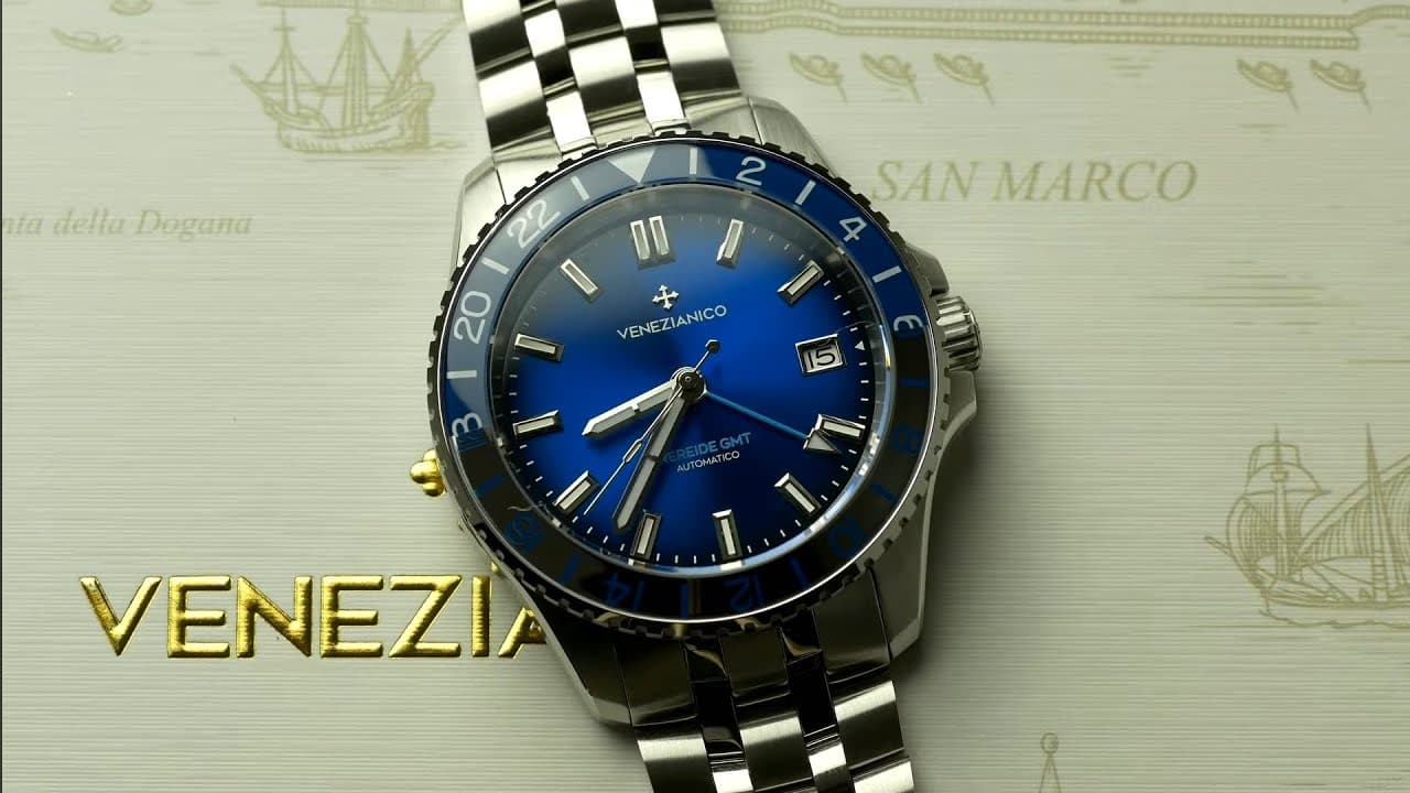 Stunning TRUE GMT under 12mm from Venezianico - Nereide GMT 39 - ALMOST perfect!!!