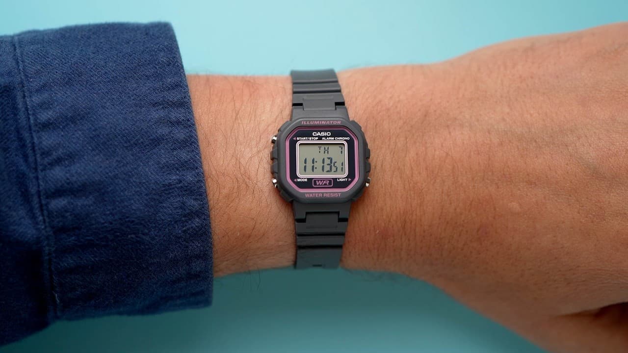 I bought a Casio LA20WH - It’s a kid’s watch