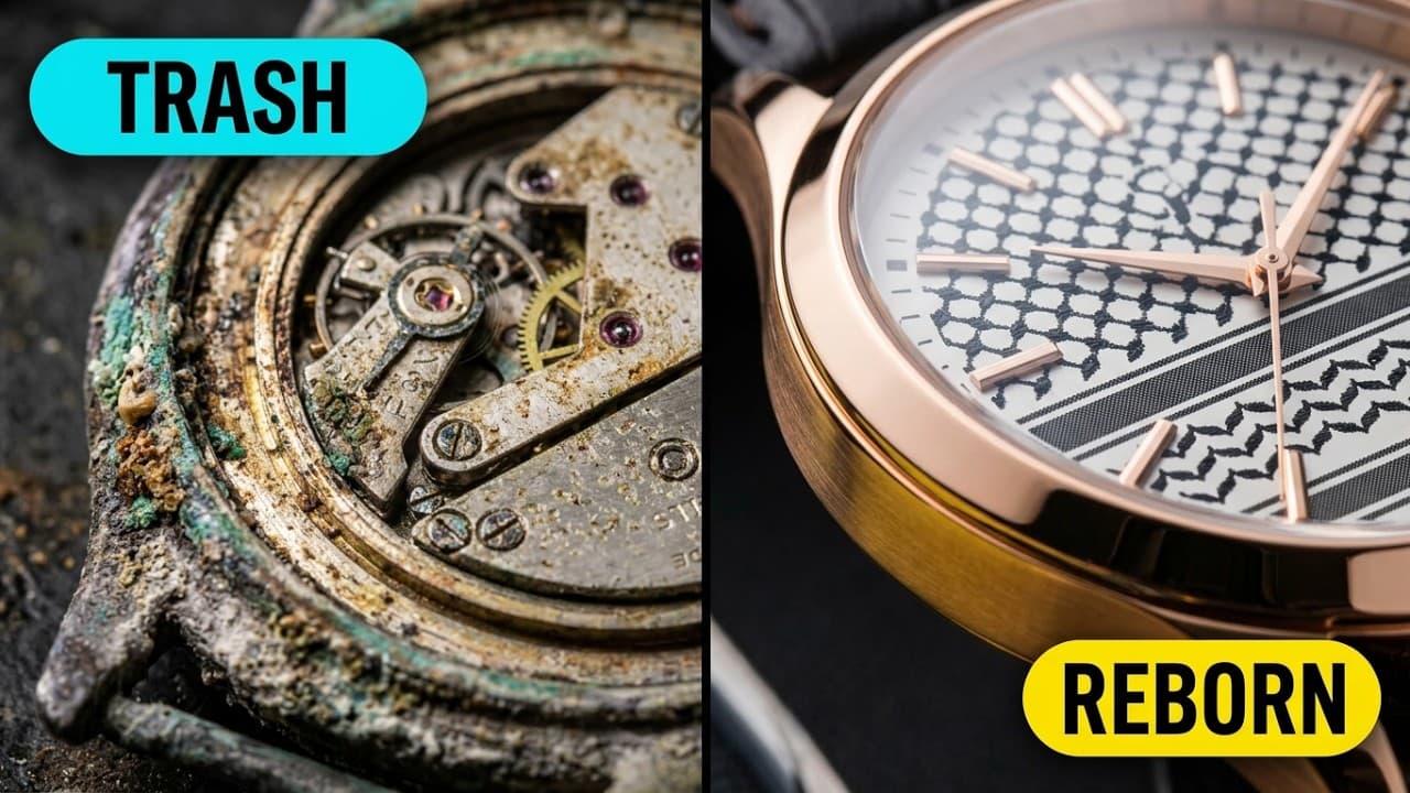 Turning a pitted RUST BUCKET into a Rose Gold masterpiece