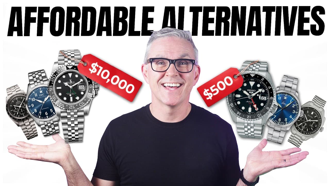 10 Iconic Luxury Watches, 10 Affordable Alternatives! (NO HOMAGES!)