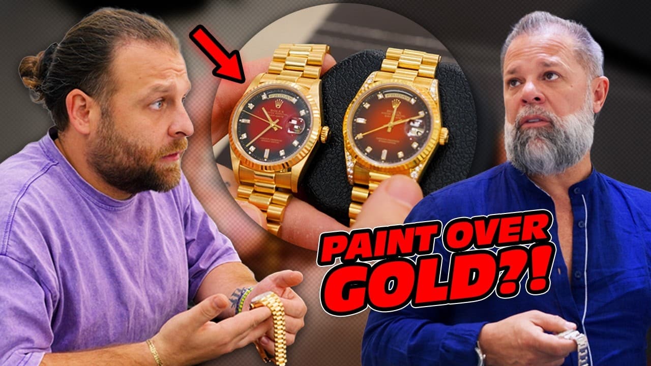 One Rolex Dial Is REAL, One Is REPAINTED... Can You Tell?