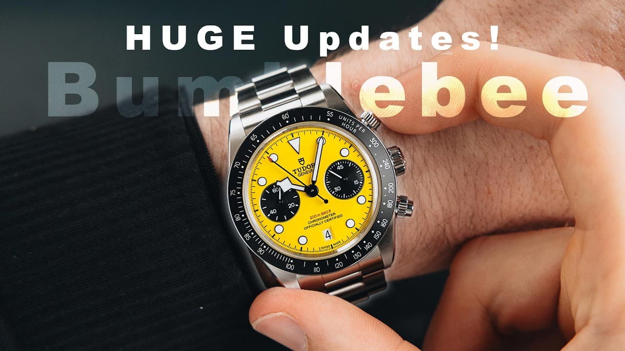 NEW Tudor Chrono 39mm 'Bumblebee' - GAME CHANGER!