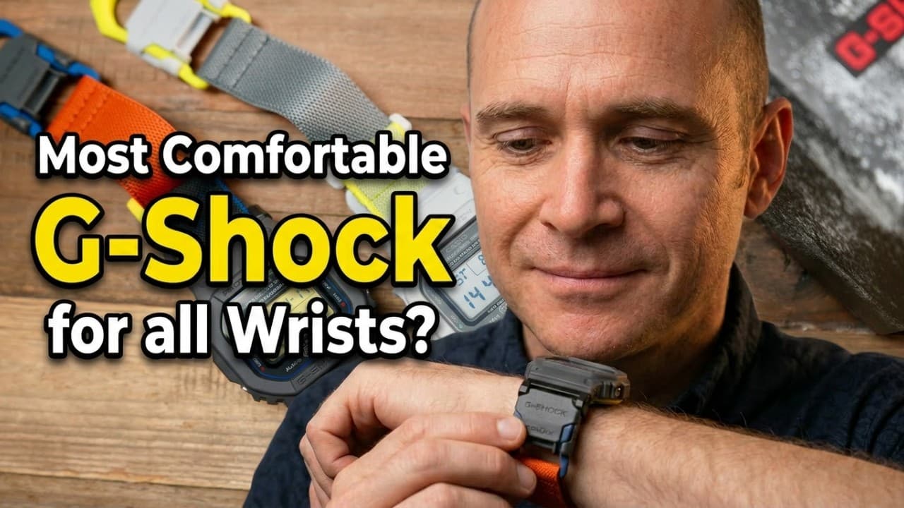 The Most Comfortable G-Shock Ever? DW-5600MNC Review