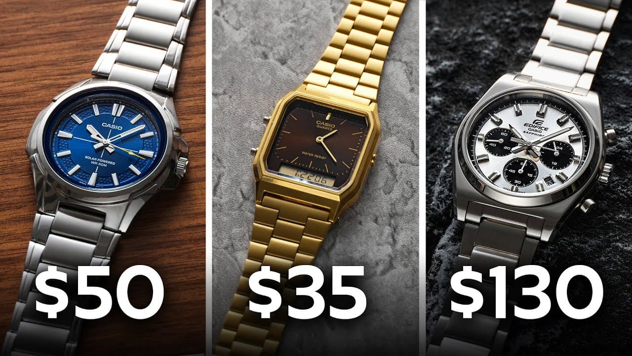 15 Casio Watches That Look More Expensive!