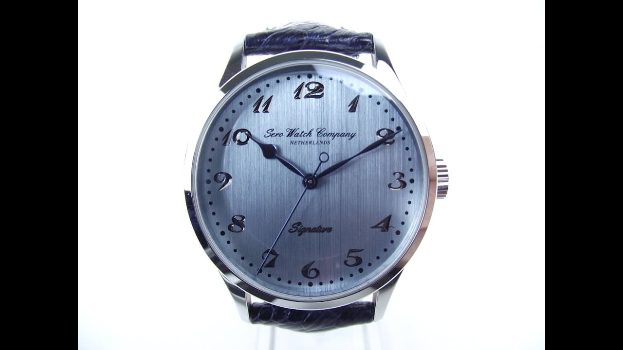 Sero Watch Company Blue Signature 4K Watch Review