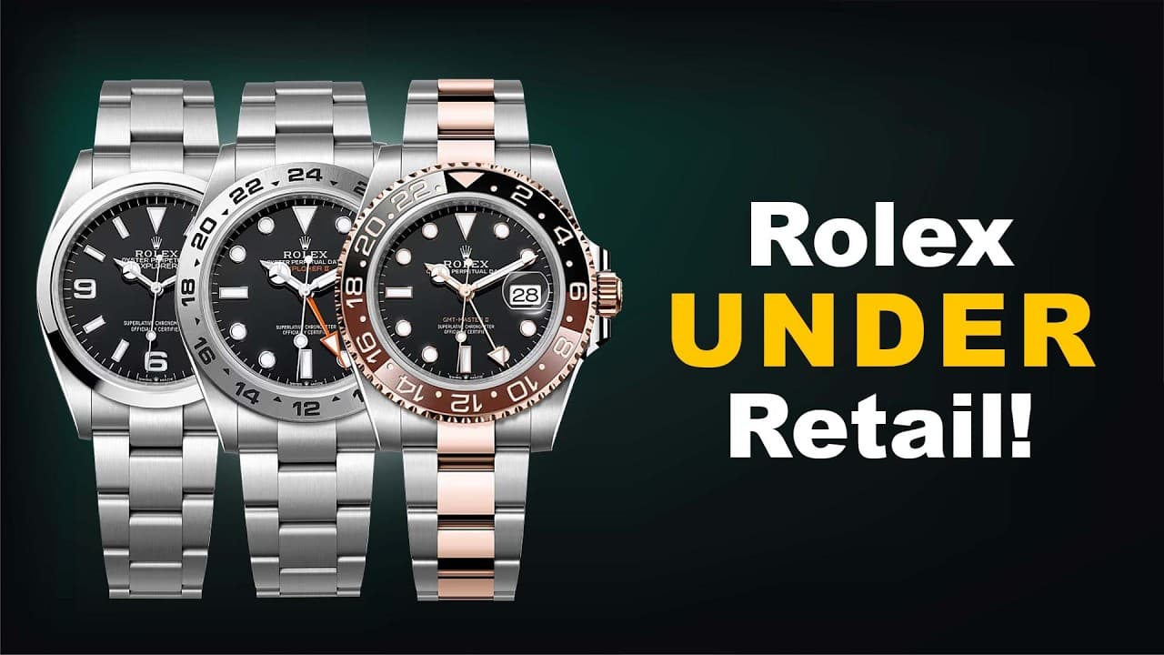 HOTTEST Rolex Watches Selling Below Retail Right Now